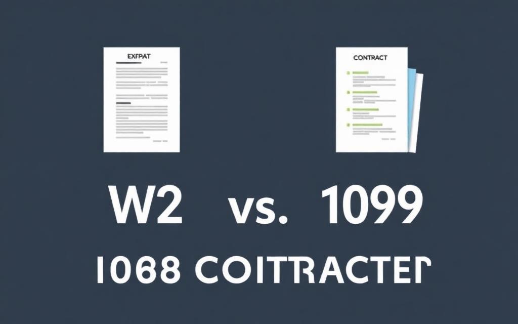 W-2 Employee vs 1099 Contractor Abroad: Tax Differences Explained
